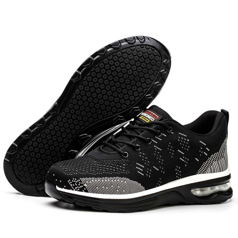Rona Shoes Veiligheidsschoenen Werkschoen Stalen Neus Schoenen Werksneakers Veiligheidssneakers Comfortabel Sportieve Lichte Heren Dames Alpha Blue EU Rona Shoes Veiligheidsschoenen Werkschoen Stalen Neus Schoenen Werksneakers Veiligheidssneakers Comfortabel Sportieve Lichte Heren Dames Alpha Blue EU